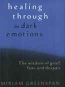 Healing Through the Dark Emotions; The Wisdom of Grief, Fear, & Despair, Miriam Greenspan